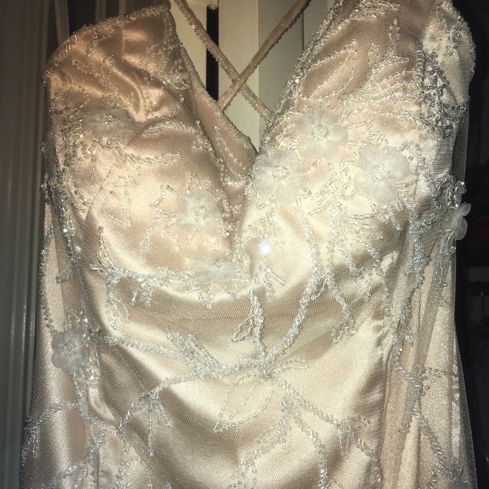 Fully beaded dress